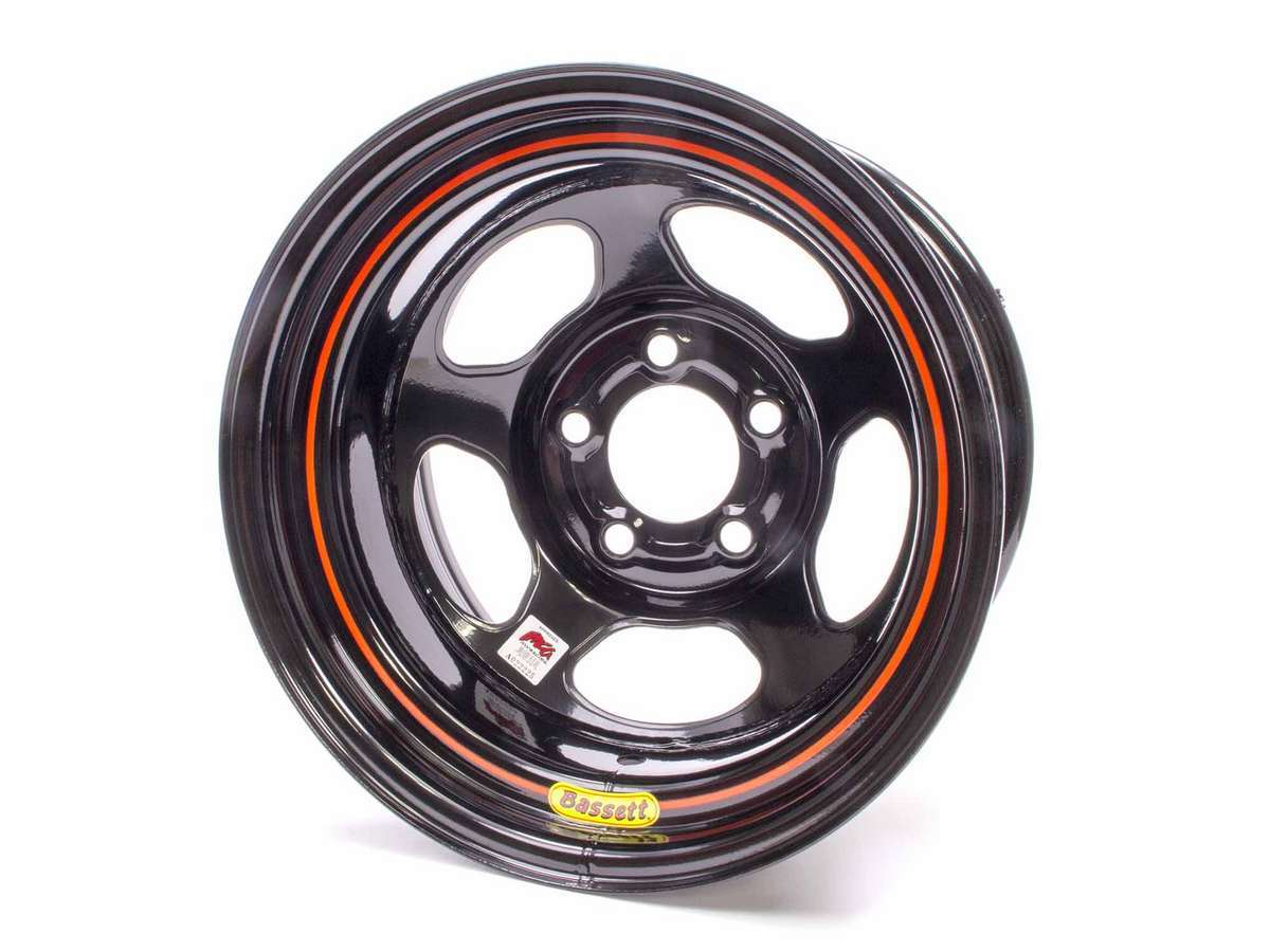 BASSETT 15x8 IMCA Black Inertia  5x5 BASSETT