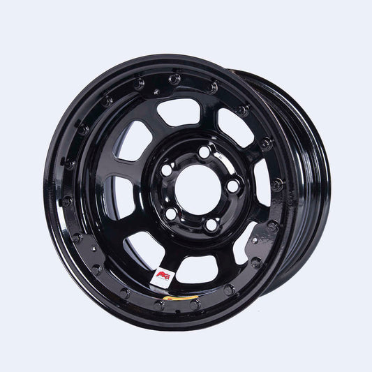 BASSETT 15x8 IMCA B/Lock Wheel Black D-Hole 5x5 BASSETT