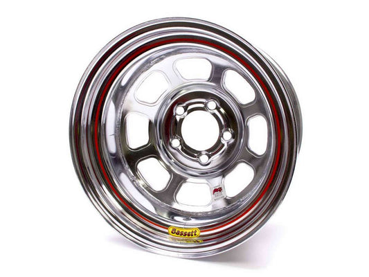 BASSETT 15x8 Chrome Wheel 5x5 4in BS BASSETT