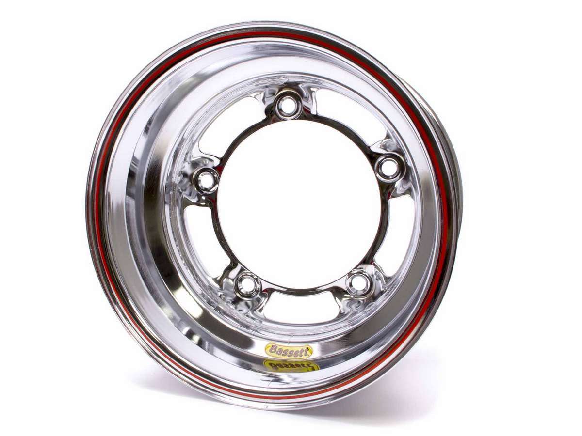 BASSETT 15x8 W/5 Chrome Spun BASSETT