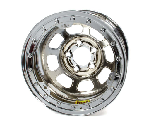 BASSETT 15 x 8.75 B/L Chrome 5x5 2in BS D-Hole BASSETT