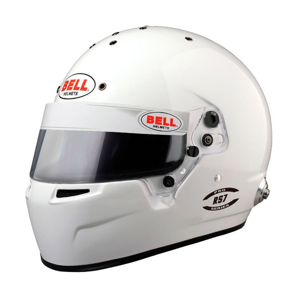 BELL HELMETS Helmet RS7 7-1/8 White SA2020 FIA8859 BELL HELMETS