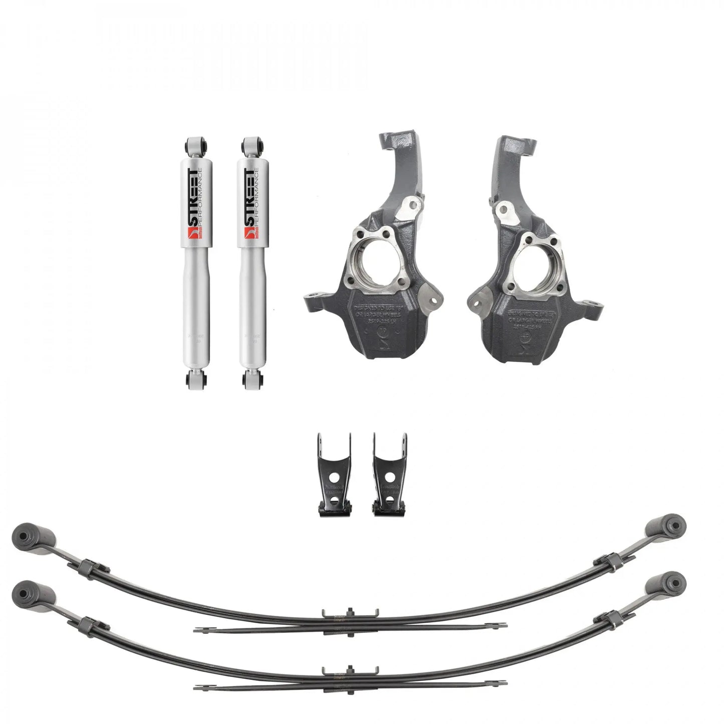 Lowering Kit 2in Front/ 4in Rear 19- GM P/U 1500 BELL TECH