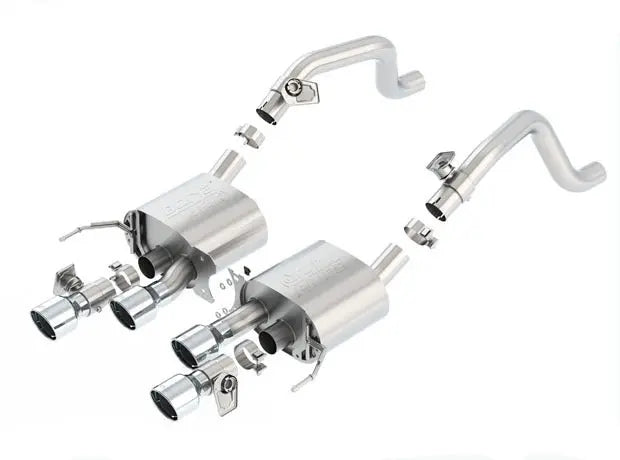 14-   Corvette 6.2L Cat Back Exhaust BORLA