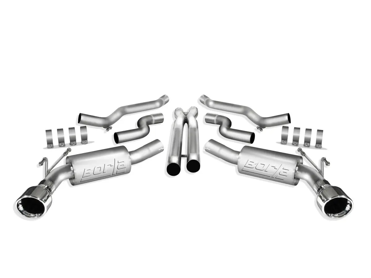 10-11 Camaro 6.2L Cat Back Exhaust BORLA