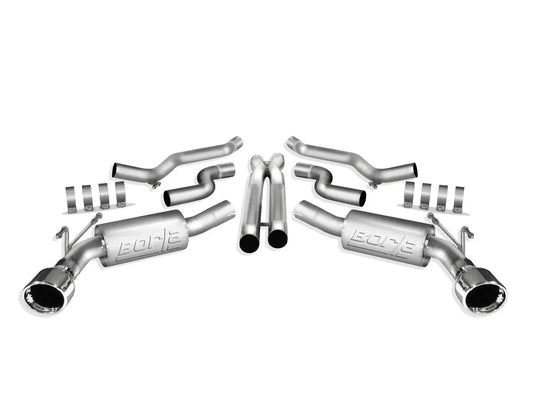 10-11 Camaro 6.2L Cat Back Exhaust BORLA