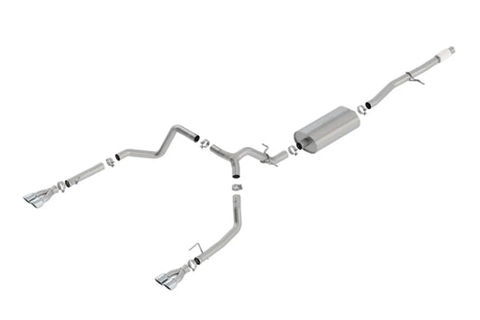 19-   GM P/U 1500 5.3L Cat Back Exhaust Kit BORLA