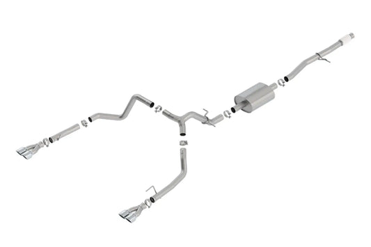 19-   GM P/U 1500 5.3L Cat Back Exhaust Kit BORLA