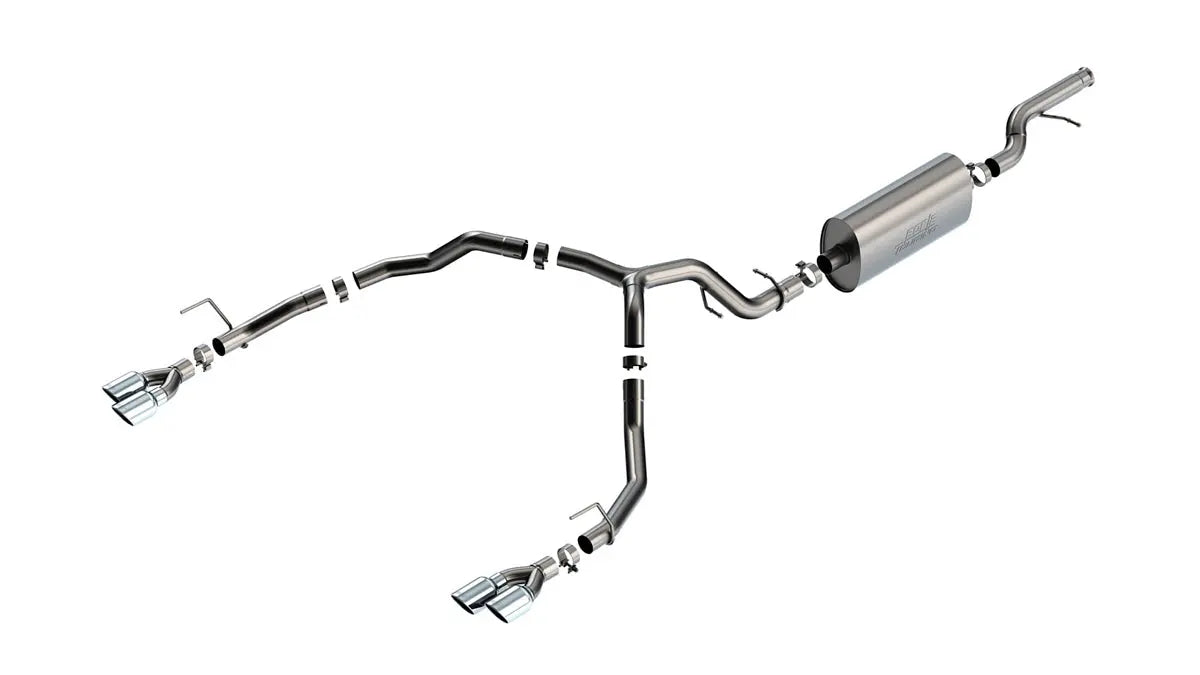 21-  Tahoe 5.3L Cat Back Exhaust System BORLA