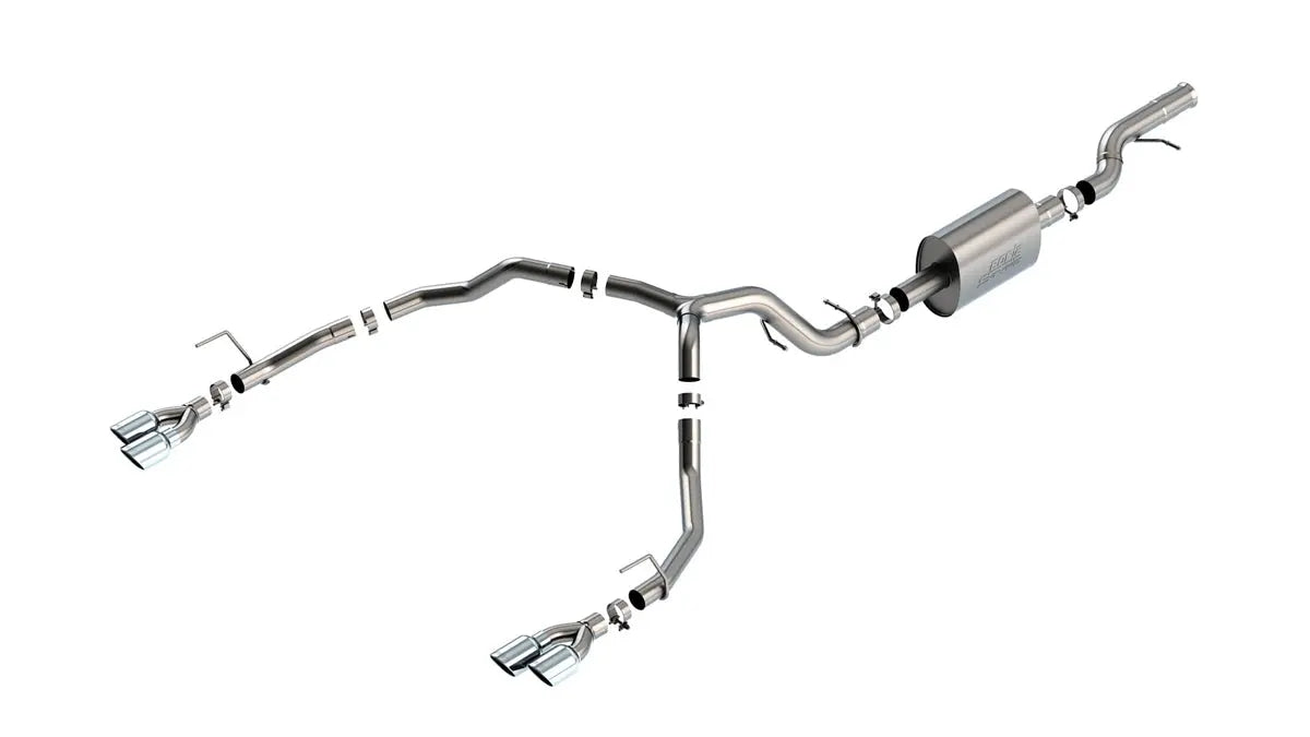 21-   GM Tahoe 6.2L Cat Back Exhaust BORLA