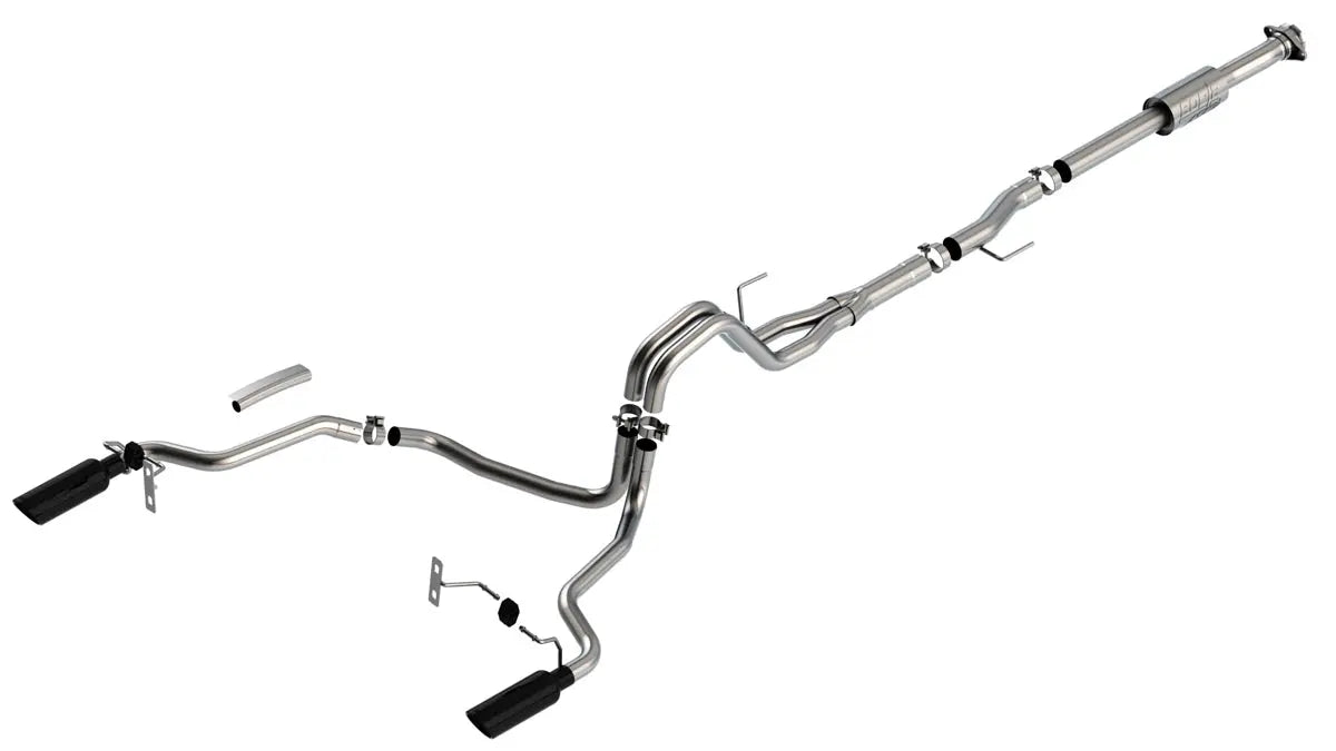 21-   Ford F150 2.7/3.5L Cat Back Exhaust System BORLA