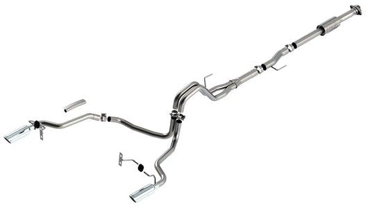 21-   Ford F150 2.7/3.5L Cat Back Exhaust System BORLA