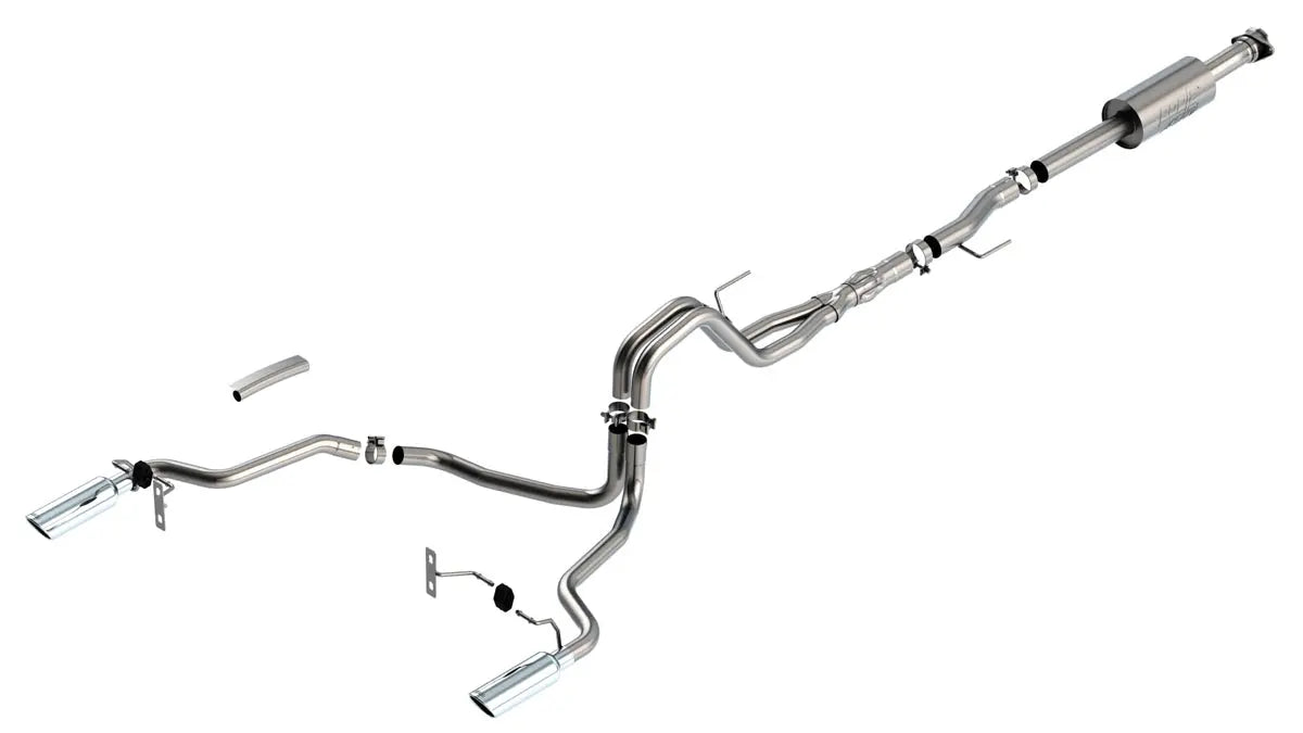 21-   Ford F150 5.0L Cat Back Exhaust System BORLA