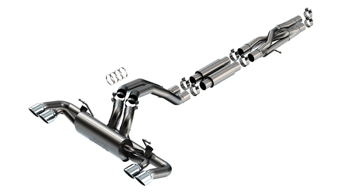 21- Jeep Wrangler JL 6.4L Cat Back Exhaust BORLA