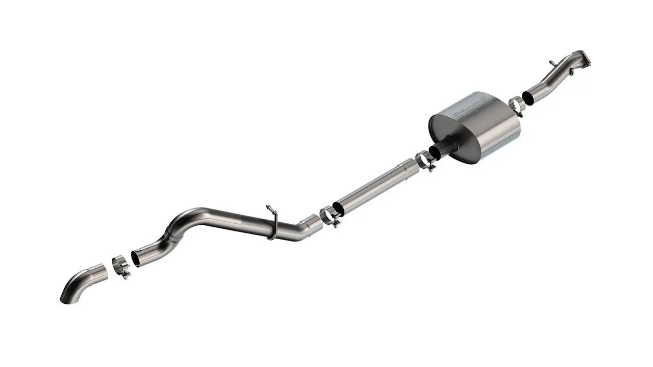 21-   Ford Bronco 2.7L Cat Back Exhaust Kit BORLA