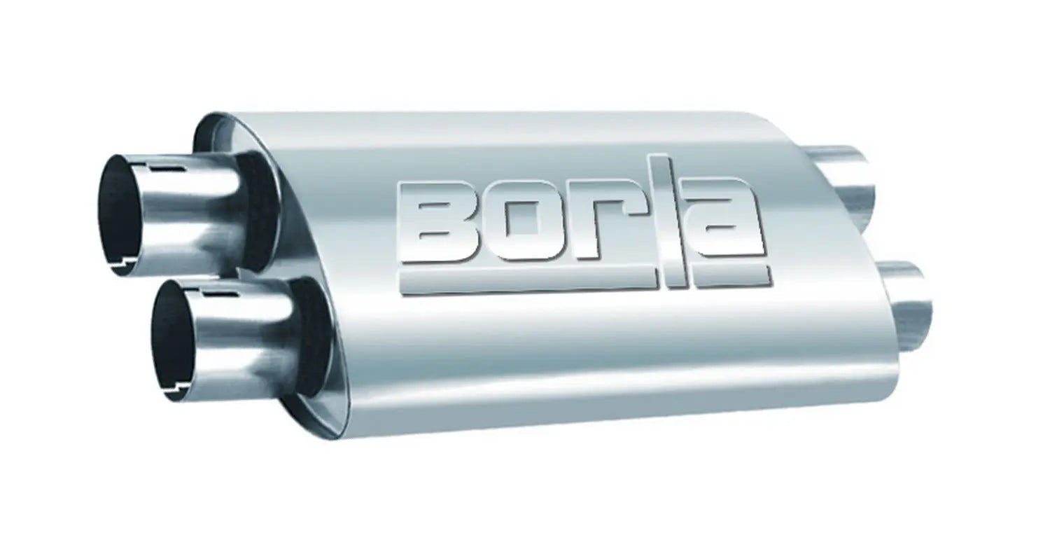 ProXS Muffler 2.5in Dual In/Out BORLA