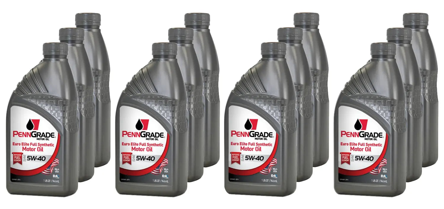 PennGrade Euro Elite 5w40 Case 12 x 1 Quart PENNGRADE MOTOR OIL