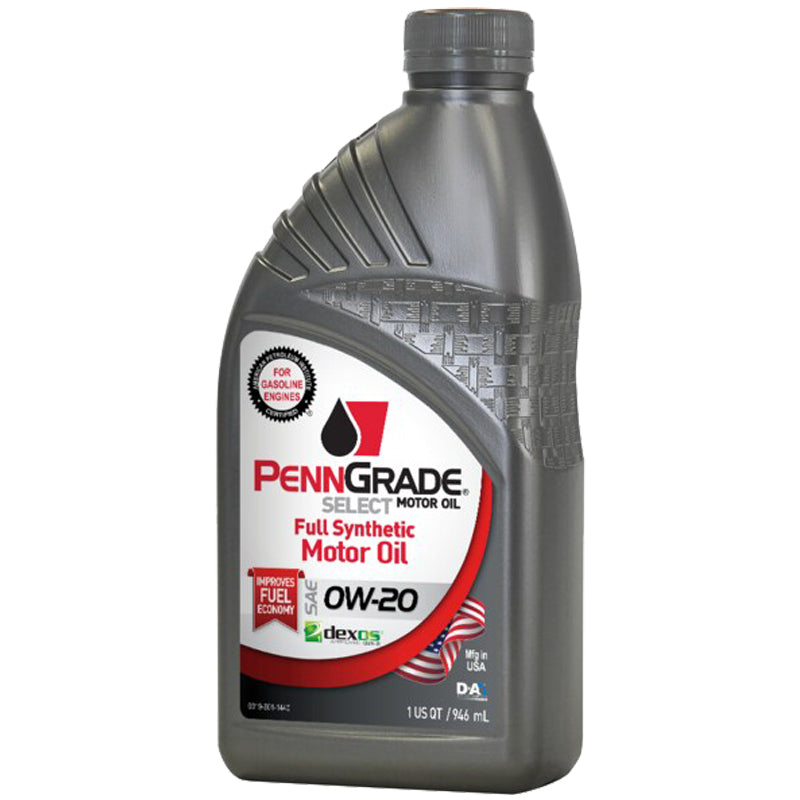 PennGrade Select 0w20 1 Quart PENNGRADE MOTOR OIL