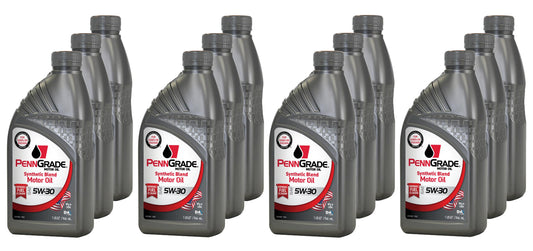 PennGrade Syn Blend 5w30 Case 12 x 1 Quart PENNGRADE MOTOR OIL