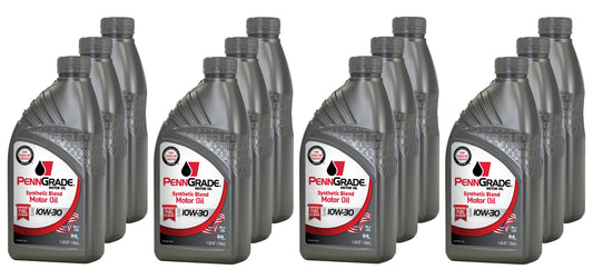 PennGrade Syn Blend 10w 30 Case 12 x 1 Quart PENNGRADE MOTOR OIL