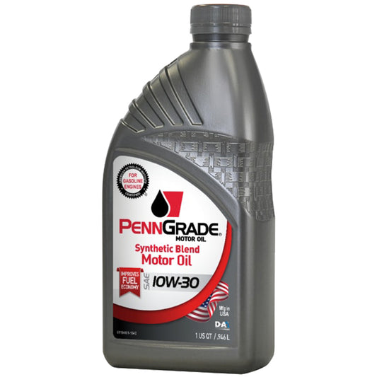 PennGrade Syn Blend 10w 30 1 Quart PENNGRADE MOTOR OIL