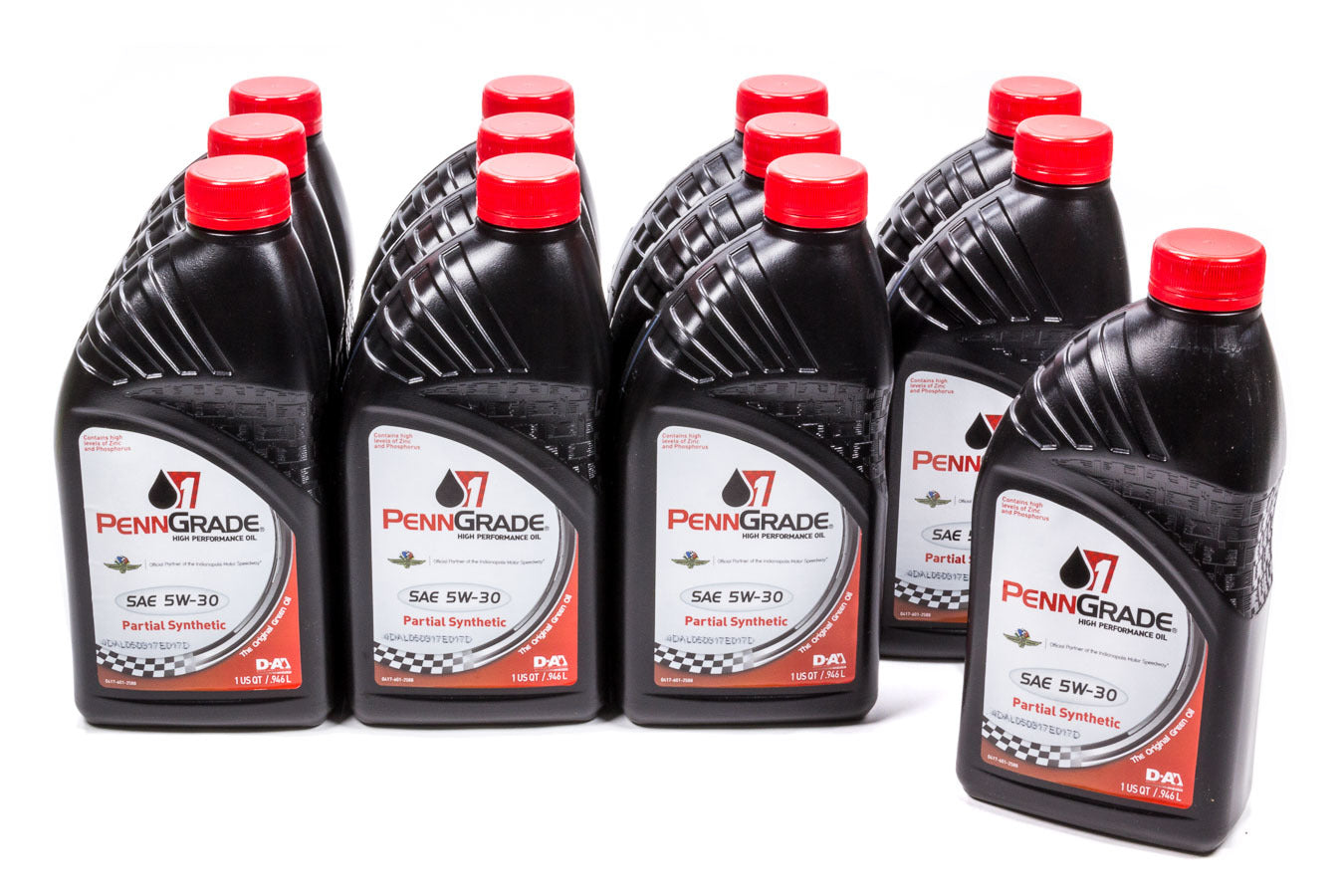 5w30 Racing Oil Cs/12-Qt Partial Synthetic PENNGRADE MOTOR OIL