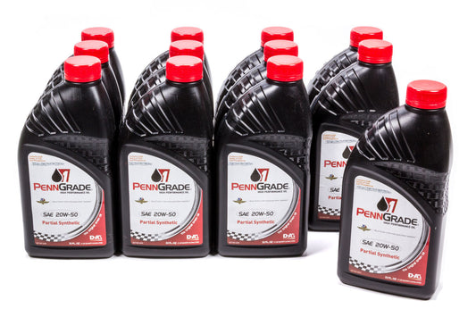 20w50 Racing Oil Case Partial Synthetic PENNGRADE MOTOR OIL