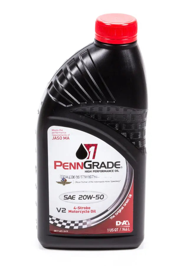 20w50 Motorcycle Oil 1 Qt PENNGRADE MOTOR OIL