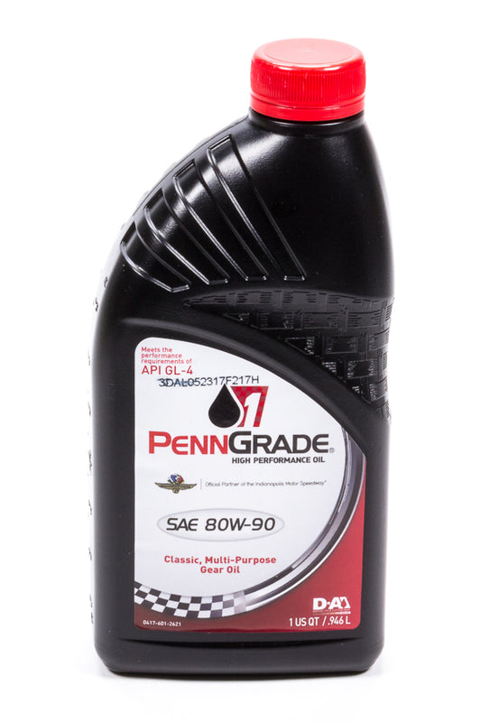 80w90 Hypoid Gear Oil 1 Qt. GL-4 PENNGRADE MOTOR OIL