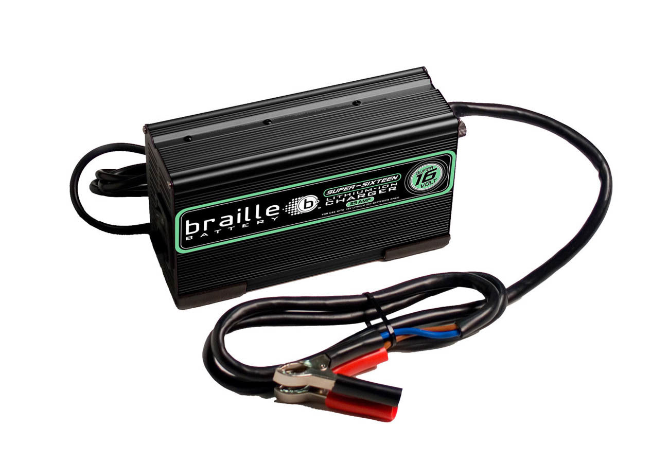 Lithium Battery Charger Micro-Lite 16 Volt 25amp BRAILLE AUTO BATTERY