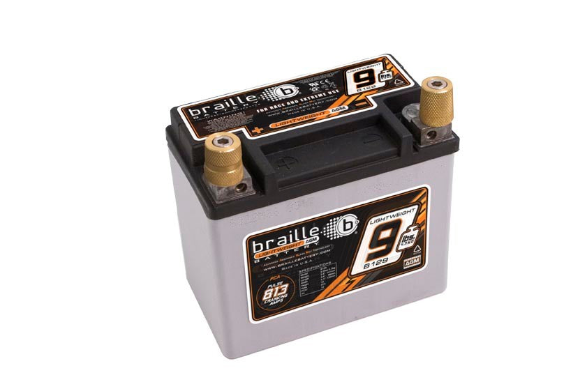 Racing Battery 9.5lbs 813 PCA BRAILLE AUTO BATTERY