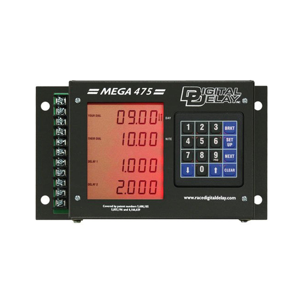 BIONDO RACING PRODUCTS MEGA 475 Delay Box wo/ Dial Board - Black/Red BIONDO RACING PRODUCTS