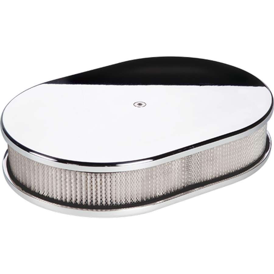 BILLET SPECIALTIES Small Oval Air Cleaner Plain BILLET SPECIALTIES