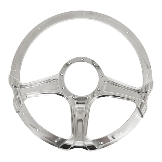 BILLET SPECIALTIES 14in Octane Steering Wheel Half Wrap BILLET SPECIALTIES