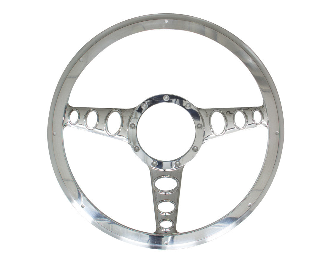 BILLET SPECIALTIES Half Wrap Steering Wheel Outlaw BILLET SPECIALTIES