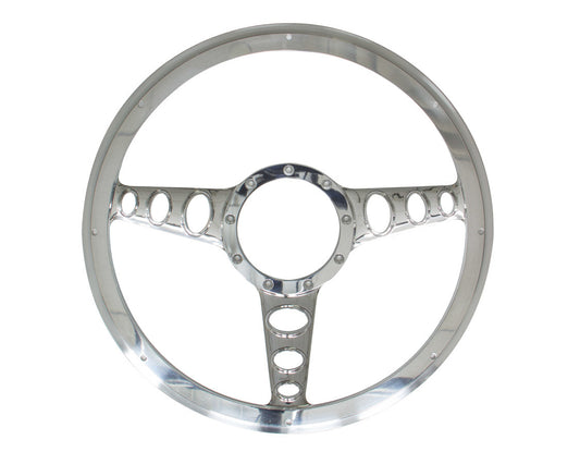 BILLET SPECIALTIES Half Wrap Steering Wheel Outlaw BILLET SPECIALTIES