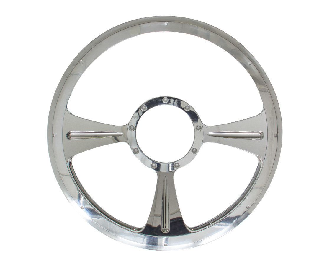 BILLET SPECIALTIES GTX01 Half Wrap Steering Wheel BILLET SPECIALTIES