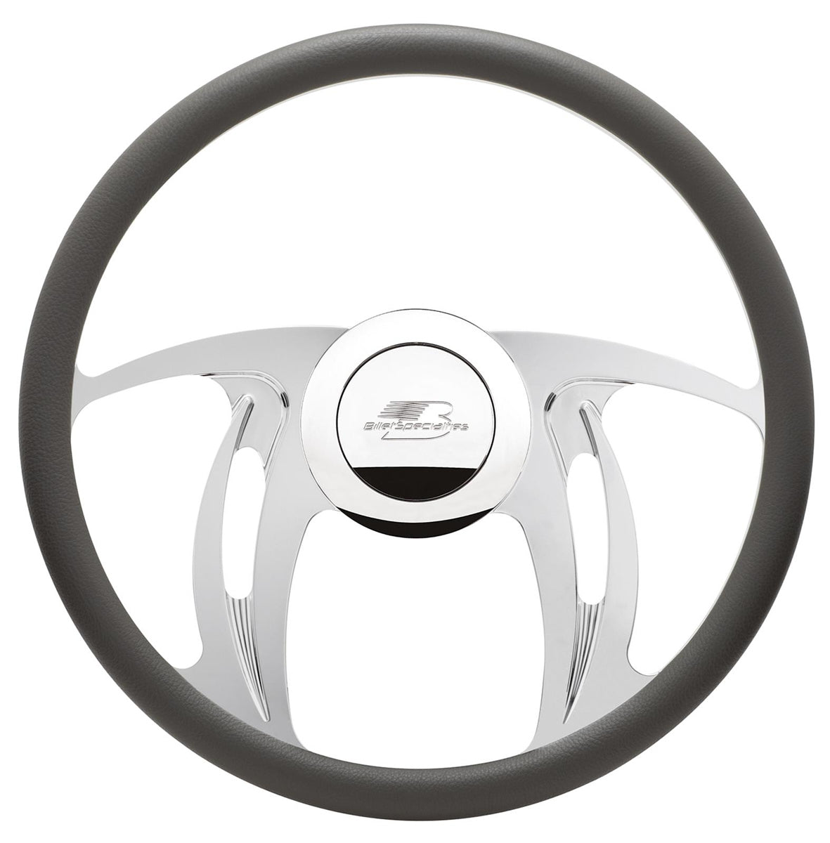 BILLET SPECIALTIES Steering Wheel Half Wrap 15.5in Hurricane BILLET SPECIALTIES