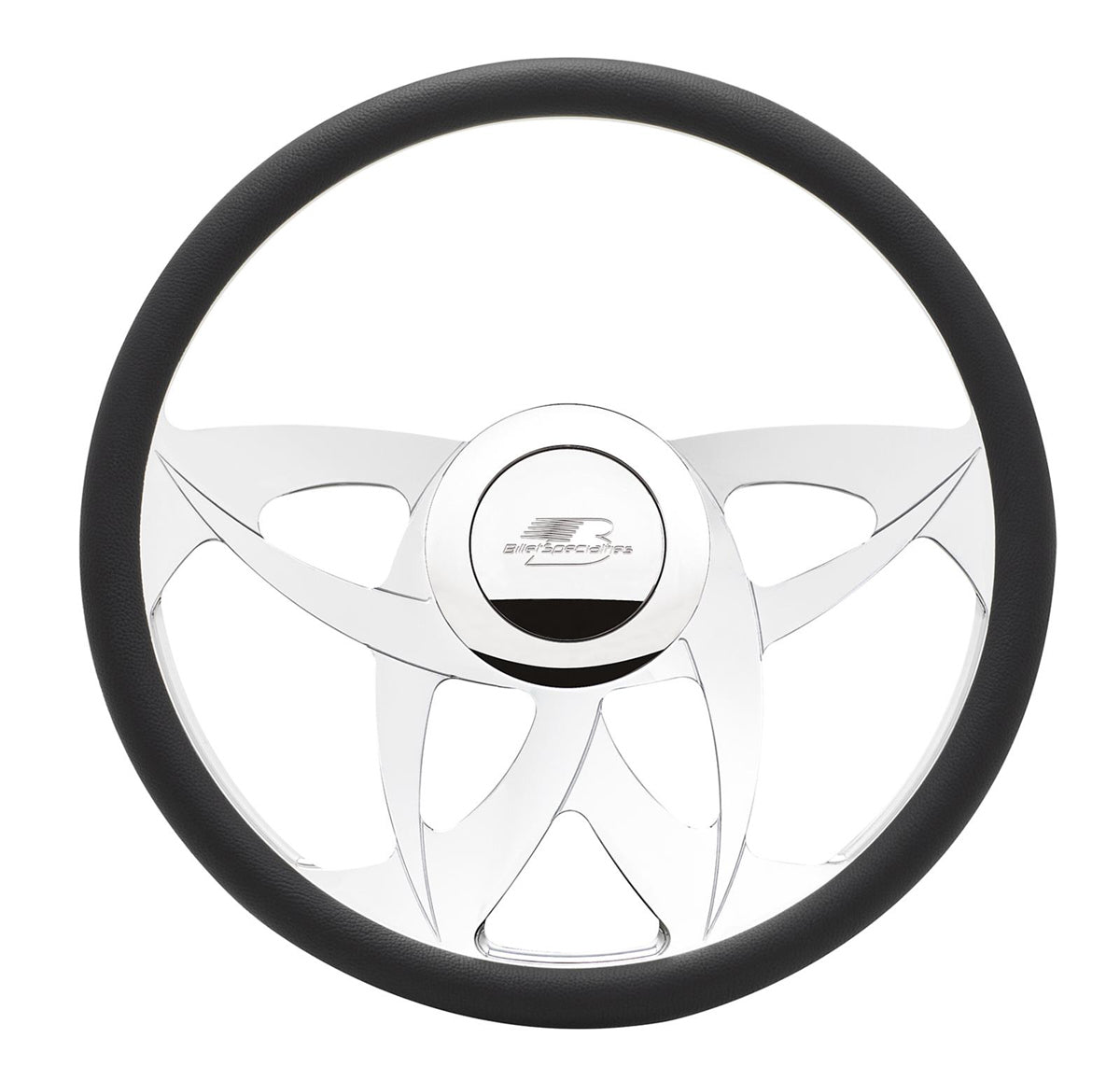 BILLET SPECIALTIES Steering Wheel Half Wrap 15.5in Twinspin BILLET SPECIALTIES