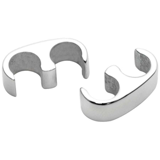 BILLET SPECIALTIES Plug Wire Separators 8.5mm 2 Wire Floating BILLET SPECIALTIES