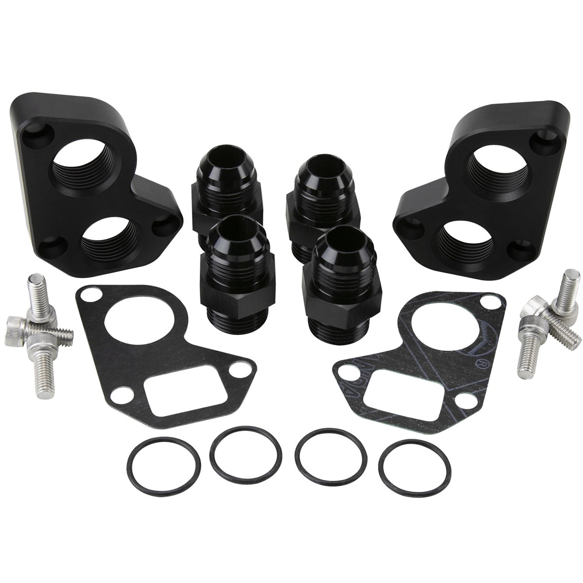 BILLET SPECIALTIES LS Engine Remote Water Pump Adapters BILLET SPECIALTIES