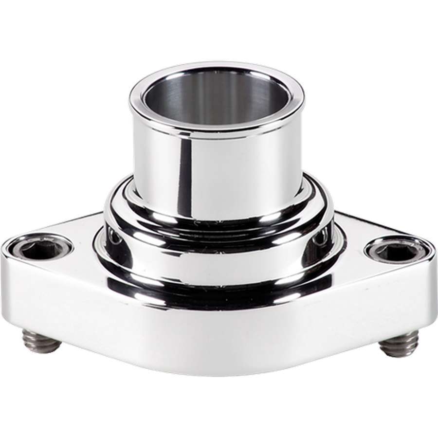 BILLET SPECIALTIES Polished Thermostat Hsng Straight Up BILLET SPECIALTIES