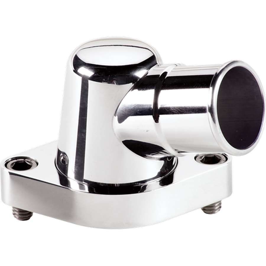 BILLET SPECIALTIES Polished Thermostat Hsng 75 Deg. Swivel BILLET SPECIALTIES