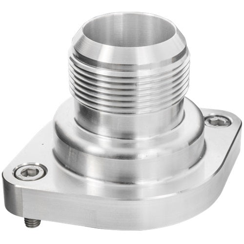 BILLET SPECIALTIES LS Thermostat Housing w/ 20AN Male Nipple Anodizd BILLET SPECIALTIES