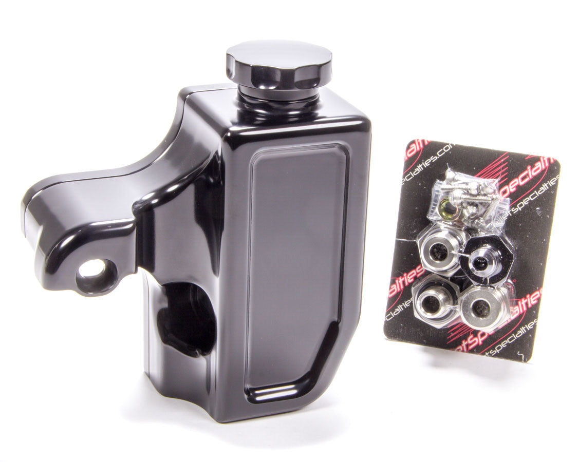 BILLET SPECIALTIES Steering Pump Reservoir Billet Black BILLET SPECIALTIES