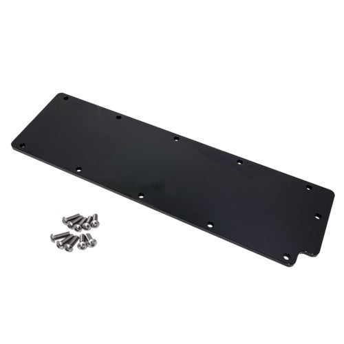 BILLET SPECIALTIES LS Plain Valley Cover Black BILLET SPECIALTIES