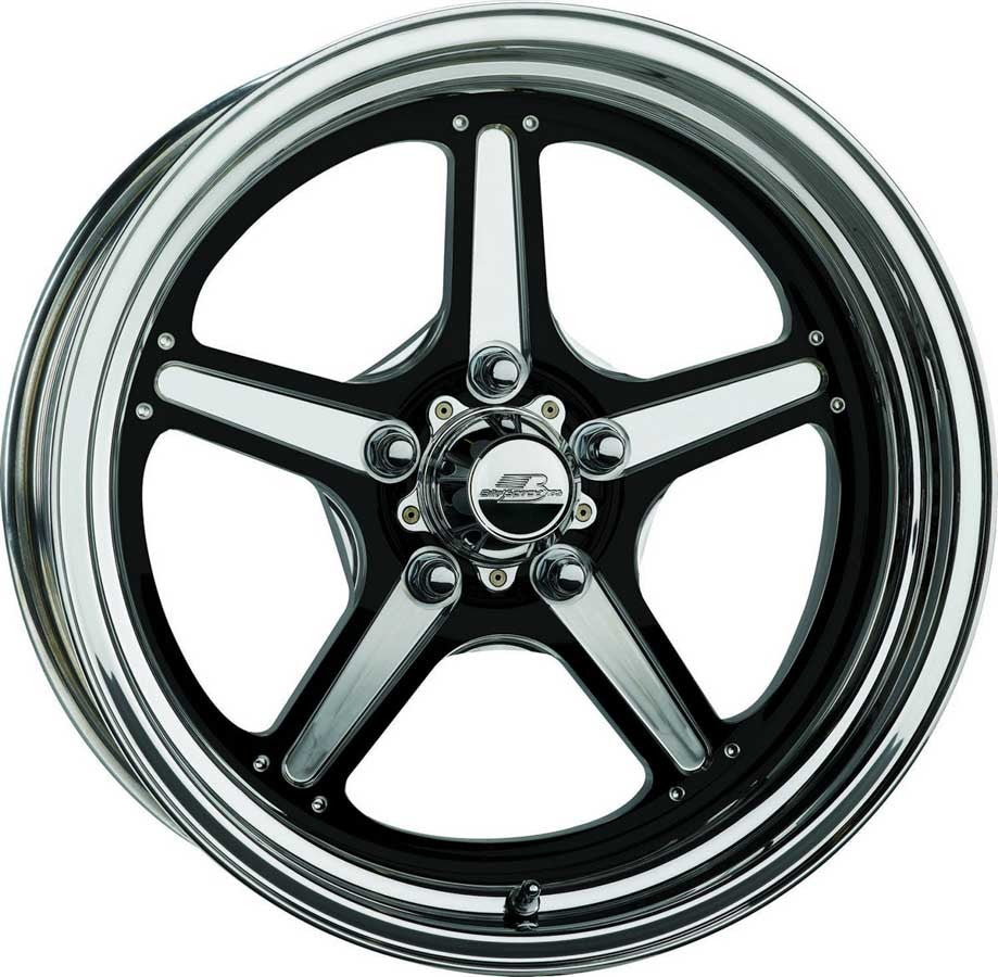 BILLET SPECIALTIES Street Lite Black Wheel 15x10 3.5in BS BILLET SPECIALTIES