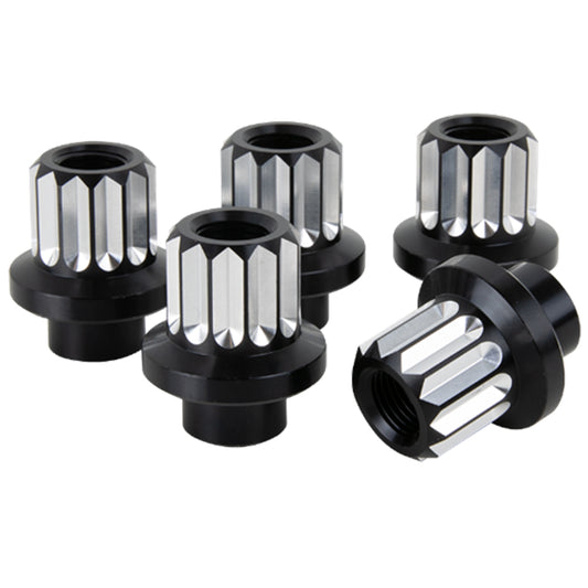 BILLET SPECIALTIES Race Lug Nuts 5 Pack 1/2-20 x 1/2in BILLET SPECIALTIES