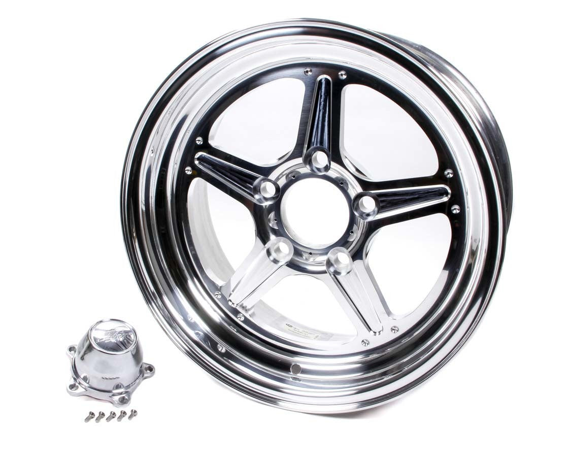 BILLET SPECIALTIES Street Lite Wheel 15x6 3.5 BS 5x4.75 BC BILLET SPECIALTIES