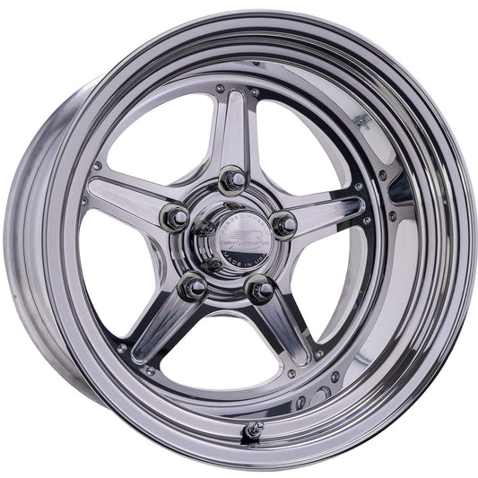 BILLET SPECIALTIES Street Lite Wheel 15X10 5.5 BS 5X4.75 BC BILLET SPECIALTIES